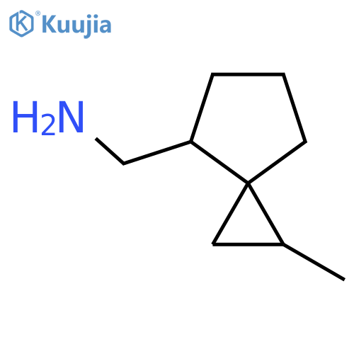 {1-methylspiro2.4heptan-4-yl}methanamine structure