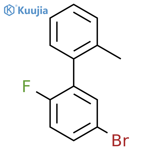 4-bromo-1-fluoro-2-(2-methylphenyl)benzene structure