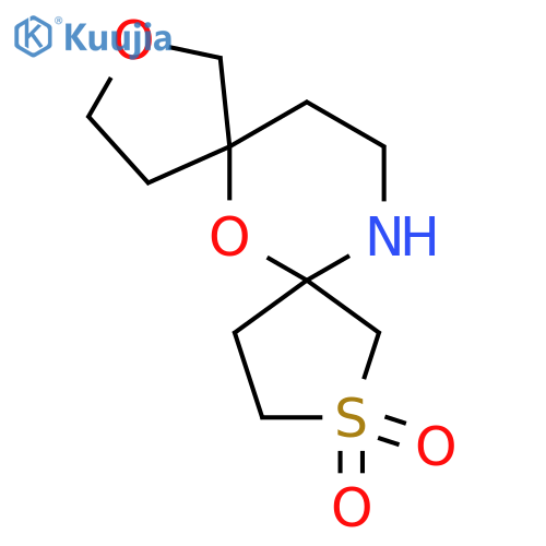 2,6-dioxa-9lambda6-thia-12-azadispiro4.1.4^{7}.3^{5}tetradecane-9,9-dione structure