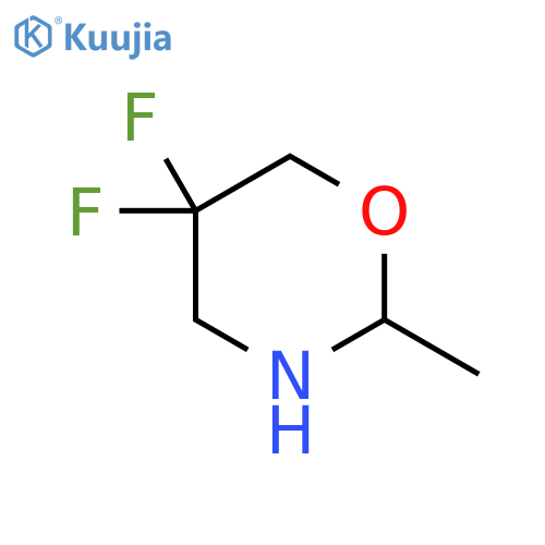 5,5-difluoro-2-methyl-1,3-oxazinane structure