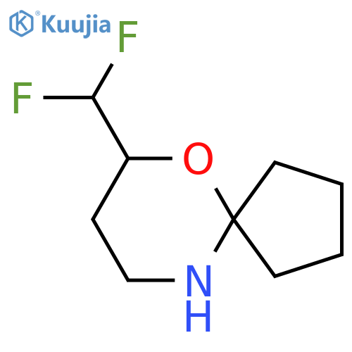 7-(difluoromethyl)-6-oxa-10-azaspiro4.5decane structure