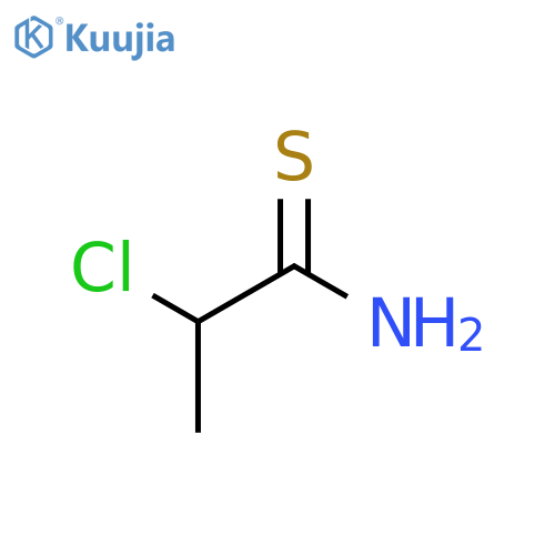 2-chloropropanethioamide structure