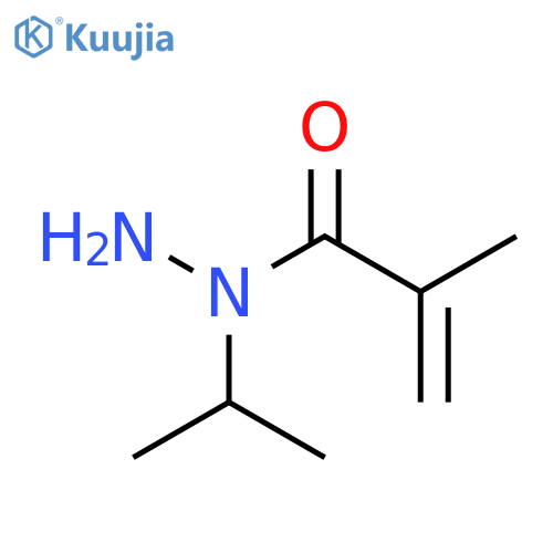 2-methyl-N-(propan-2-yl)prop-2-enehydrazide structure