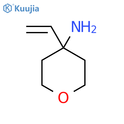 4-ethenyloxan-4-amine structure