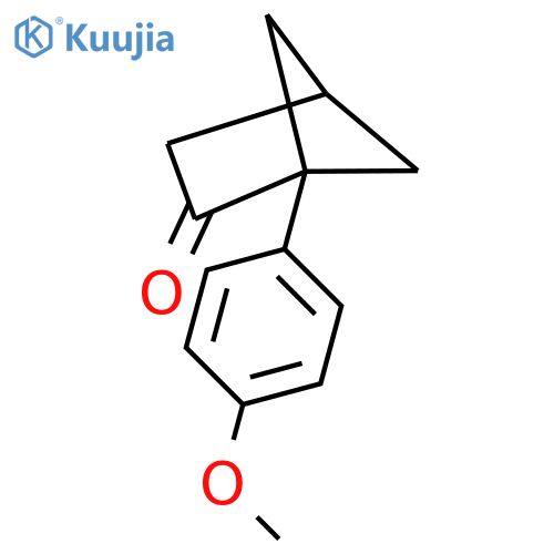 1-(4-methoxyphenyl)bicyclo2.1.1hexan-2-one structure