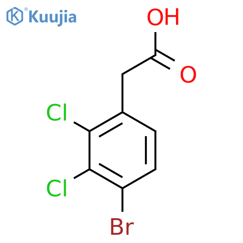 2-(4-Bromo-2,3-dichlorophenyl)acetic acid structure