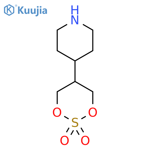 5-(piperidin-4-yl)-1,3,2lambda6-dioxathiane-2,2-dione structure