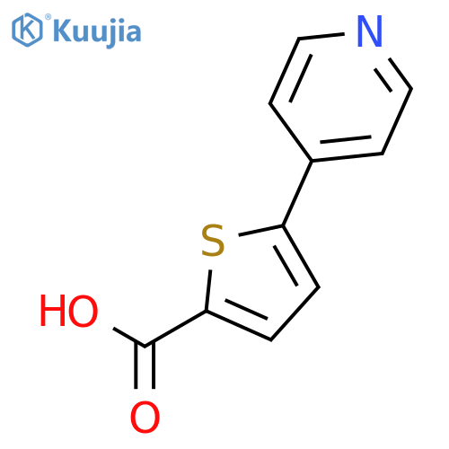 5-Pyrid-4-ylthiophene-2-carboxylic Acid structure