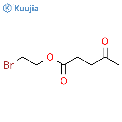 2-bromoethyl 4-oxopentanoate structure
