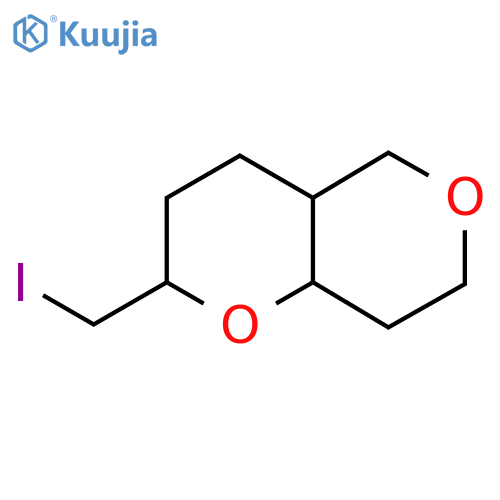 2-(iodomethyl)-octahydropyrano3,2-cpyran, Mixture of diastereomers structure