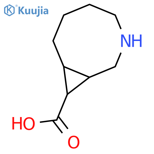 3-azabicyclo6.1.0nonane-9-carboxylic acid structure