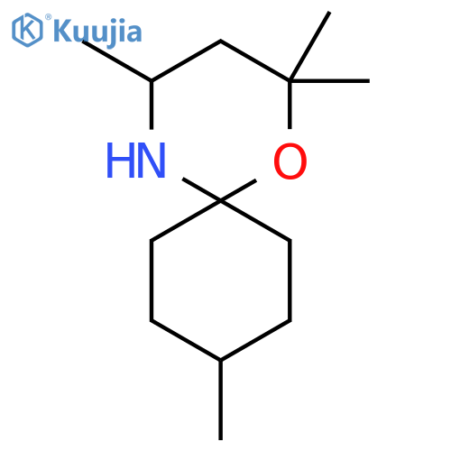 2,2,4,9-tetramethyl-1-oxa-5-azaspiro5.5undecane structure