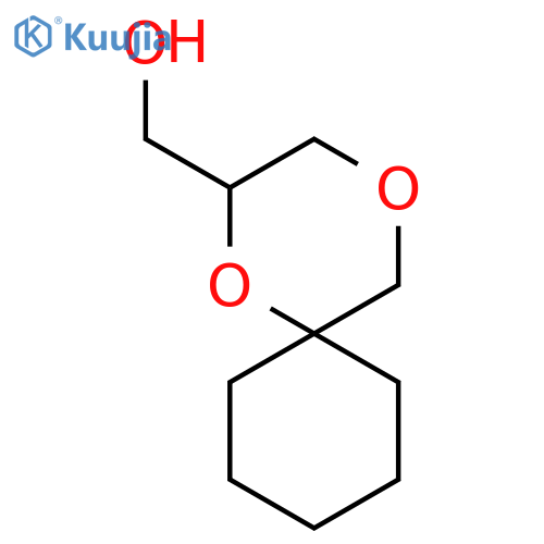 {1,4-dioxaspiro5.5undecan-2-yl}methanol structure