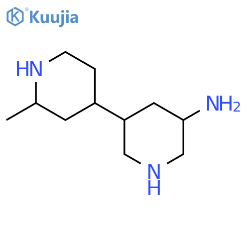 5-(2-methylpiperidin-4-yl)piperidin-3-amine structure