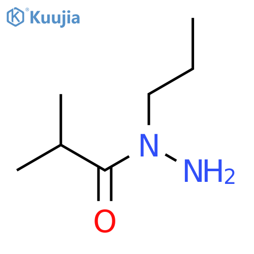 2-methyl-N-propylpropanehydrazide structure