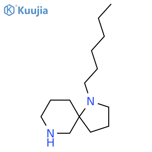 1-hexyl-1,7-diazaspiro4.5decane structure