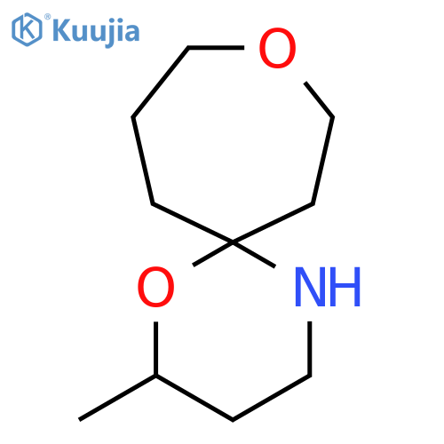 2-methyl-1,9-dioxa-5-azaspiro5.6dodecane structure