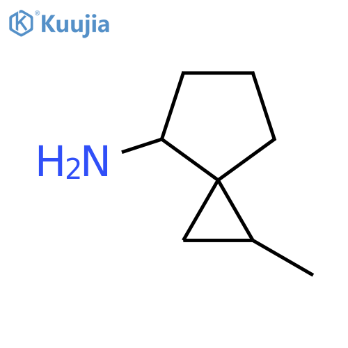 1-methylspiro2.4heptan-4-amine structure