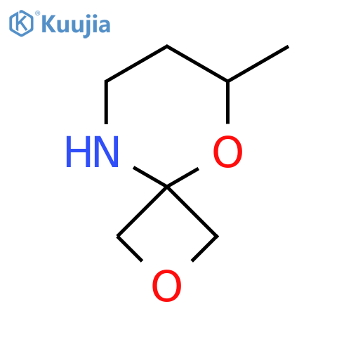 6-methyl-2,5-dioxa-9-azaspiro3.5nonane structure