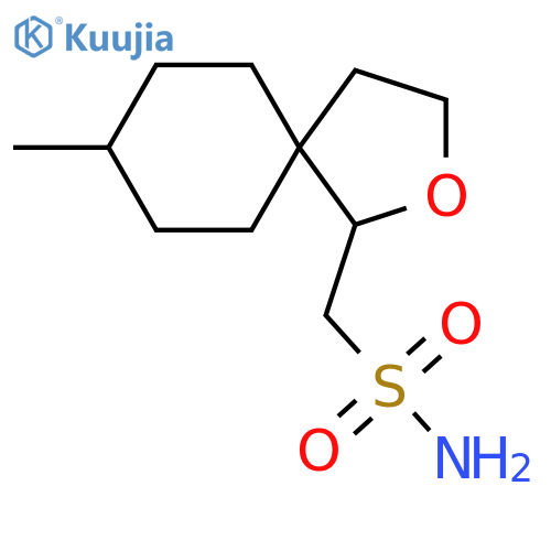 {8-methyl-2-oxaspiro4.5decan-1-yl}methanesulfonamide structure