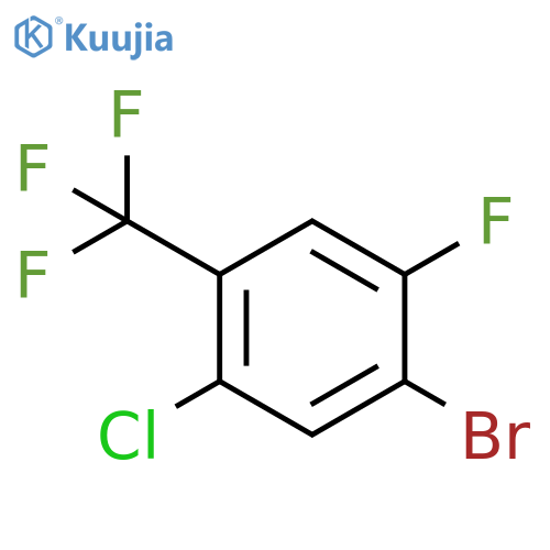4-Bromo-2-chloro-5-
fluorobenzotrifluoride structure