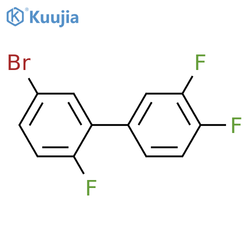 4-(5-bromo-2-fluorophenyl)-1,2-difluorobenzene structure