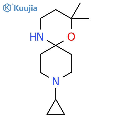 9-cyclopropyl-2,2-dimethyl-1-oxa-5,9-diazaspiro5.5undecane structure