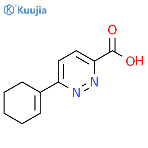 6-(Cyclohex-1-en-1-yl)pyridazine-3-carboxylic acid structure