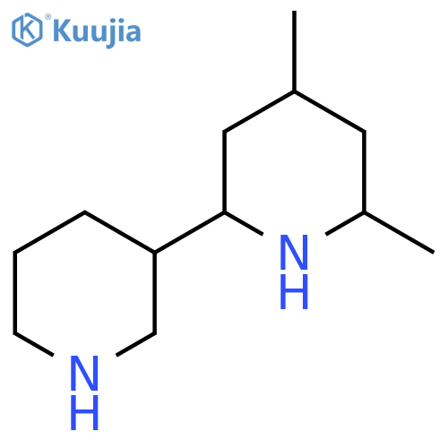 2,4-dimethyl-6-(piperidin-3-yl)piperidine structure