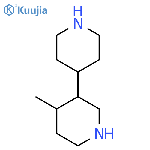 4-methyl-3-(piperidin-4-yl)piperidine structure