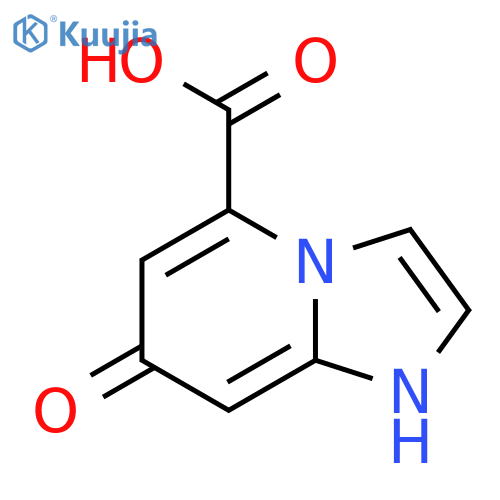 7-Oxo-1H-imidazo[1,2-a]pyridine-5-carboxylic acid structure