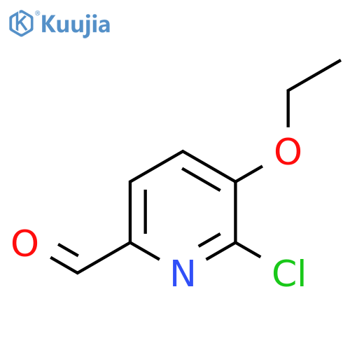 6-Chloro-5-ethoxypyridine-2-carbaldehyde structure