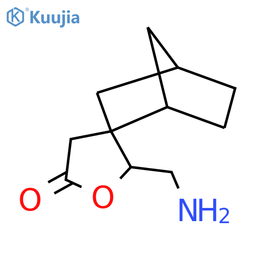 2'-(aminomethyl)spirobicyclo2.2.1heptane-2,3'-oxolane-5'-one structure