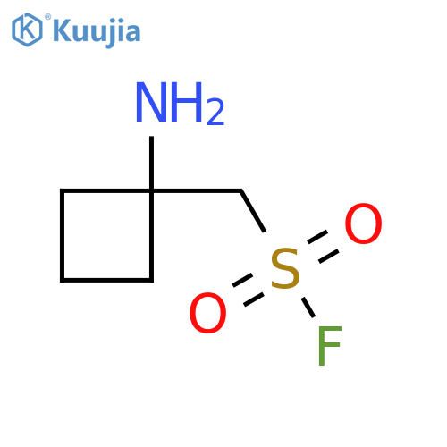 (1-aminocyclobutyl)methanesulfonyl fluoride structure