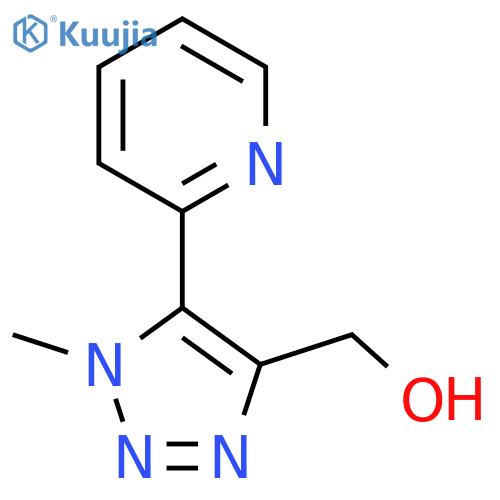1-methyl-5-(pyridin-2-yl)-1H-1,2,3-triazol-4-ylmethanol structure