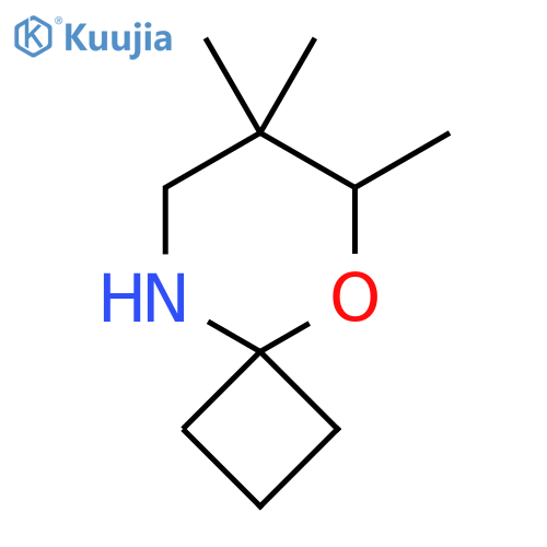 6,7,7-trimethyl-5-oxa-9-azaspiro3.5nonane structure