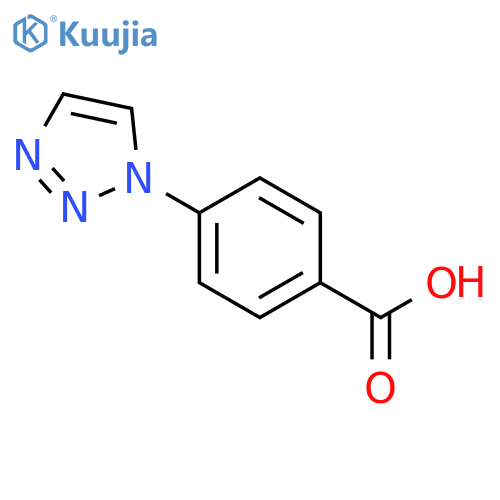 4-(1H-1,2,3-triazol-1-yl)Benzoic acid structure