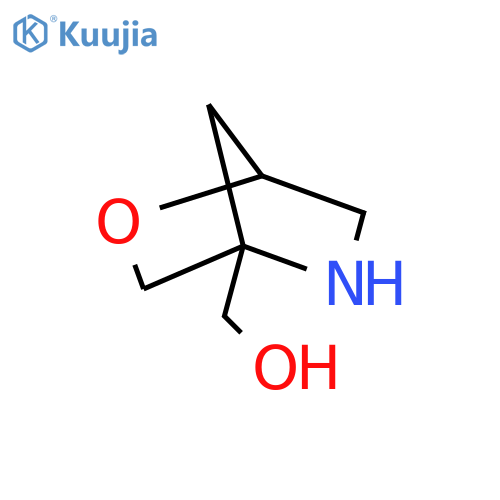 {2-oxa-5-azabicyclo2.2.1heptan-4-yl}methanol structure