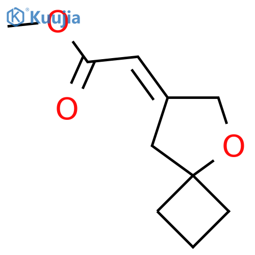 methyl 2-(7E)-5-oxaspiro3.4octan-7-ylideneacetate structure