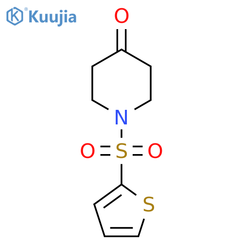 1-(Thiophene-2-sulfonyl)piperidin-4-one structure