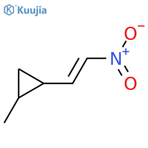 1-methyl-2-(2-nitroethenyl)cyclopropane structure