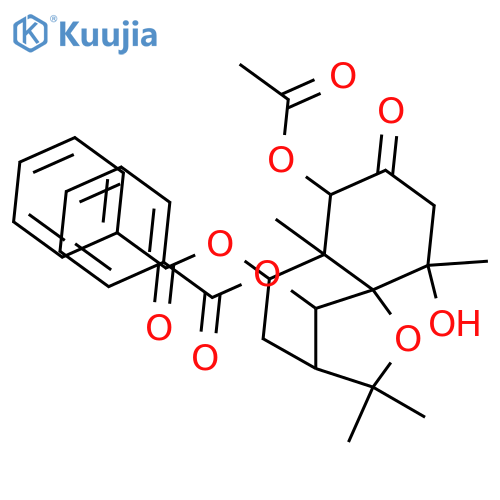 1,2,4,6,9-Pentahydroxydihydro-β-agarofuran; (1α,2β,4β,6β,9β)-form, 2-Ketone, 6,9-dibenzoyl, 1-Ac structure