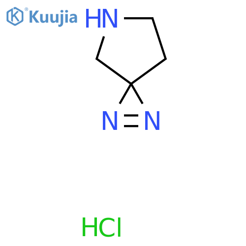 1,2,5-triazaspiro2.4hept-1-ene hydrochloride structure