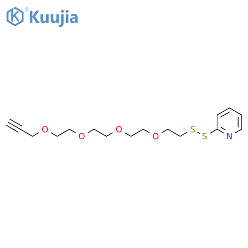 (2-pyridyldithio)-PEG4-propargyl structure