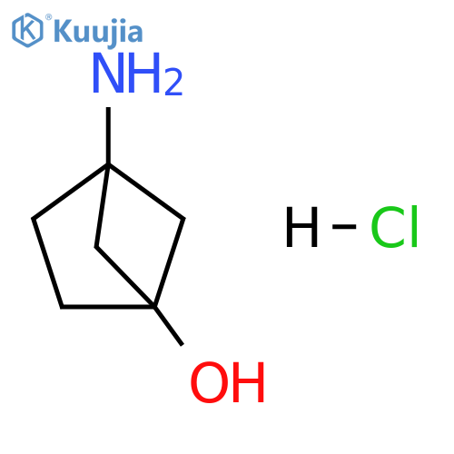 4-aminobicyclo[2.1.1]hexan-1-ol;hydrochloride structure