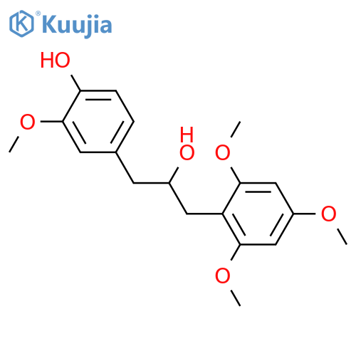 1-(3,4-Dihydroxyphenyl)-3-(2,4,6-trihydroxyphenyl)-2-propanol; (S)-form, 2',3'',4',6'-Tetra-Me ether structure