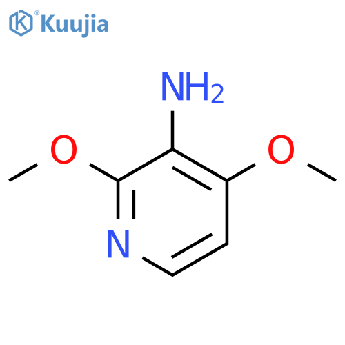 2,4-Dimethoxypyridin-3-amine structure