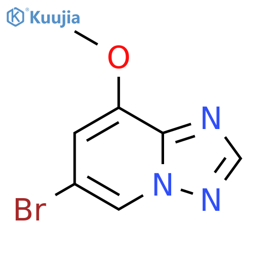 6-Bromo-8-methoxy-[1,2,4]triazolo[1,5-a]pyridine structure