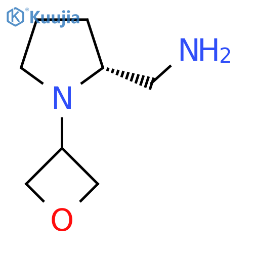(2R)-1-(oxetan-3-yl)pyrrolidin-2-ylmethanamine structure
