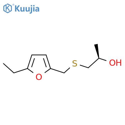 (2R)-1-{(5-ethylfuran-2-yl)methylsulfanyl}propan-2-ol structure